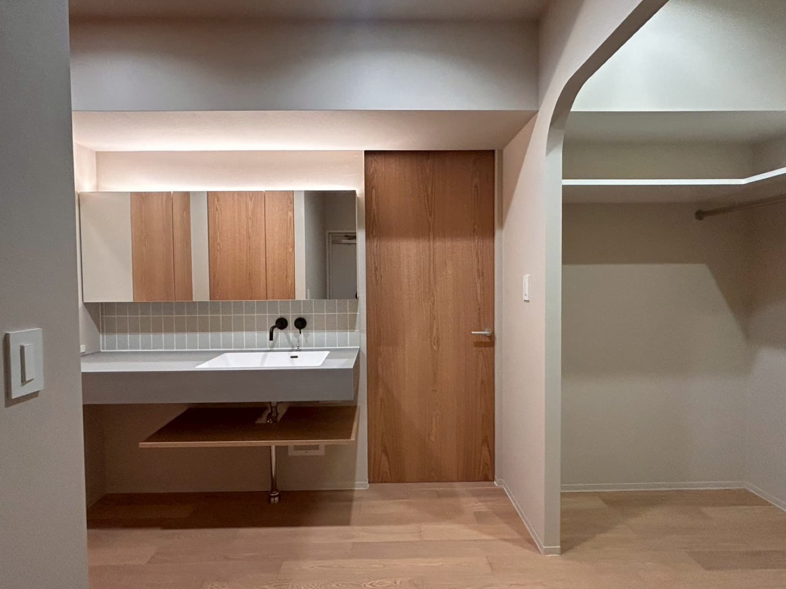 61㎡フルスケルトンリノベ事例｜ジャパンディ×造作キッチンの住まい の室内写真 5